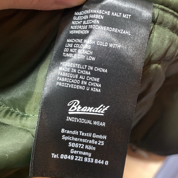 Brandit M65 Men’s Medium Flecktarn Standard Tactical Parka w/ Hood & Liner - Picture 5 of 7